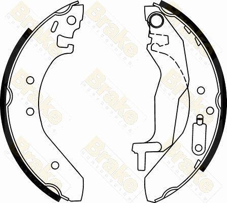 Brake Engineering SH2246 - Drum Brake Shoe Set car-mod.net