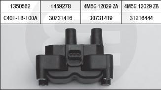 Brecav 215.006 - Ignition Coil car-mod.net