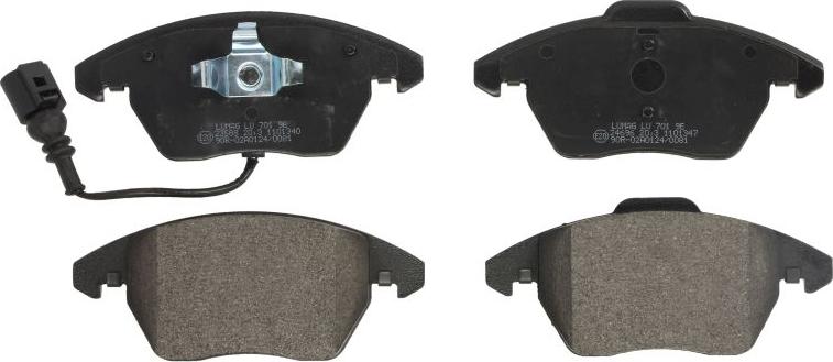 Breck 24696 00 701 10 - Brake Pad Set, disc brake car-mod.net