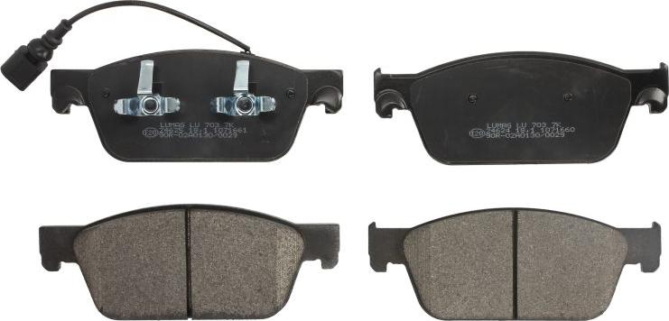 Breck 24623 00 703 00 - Brake Pad Set, disc brake car-mod.net