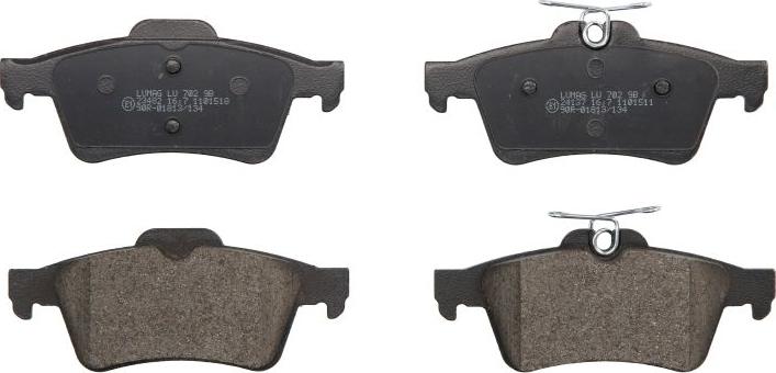 Breck 24137 00 702 00 - Brake Pad Set, disc brake car-mod.net