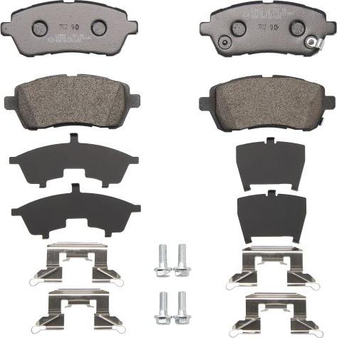 Breck 24283 00 702 10 - Brake Pad Set, disc brake car-mod.net