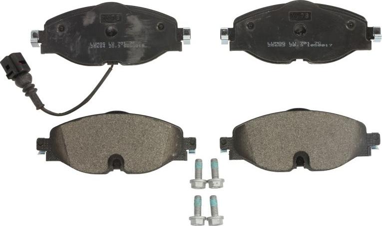 Breck 25683 00 701 00 - Brake Pad Set, disc brake car-mod.net