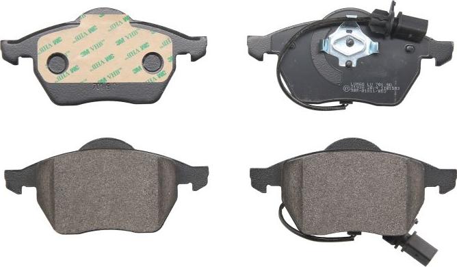 Breck 21938 00 701 10 - Brake Pad Set, disc brake car-mod.net