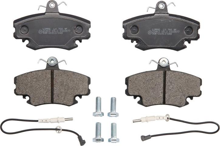 Breck 21463 00 702 10 - Brake Pad Set, disc brake car-mod.net