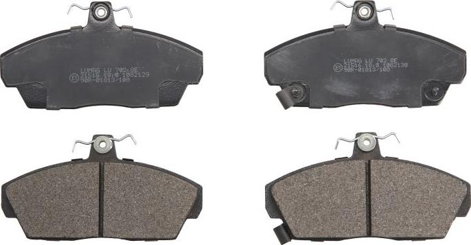 Breck 21515 00 702 10 - Brake Pad Set, disc brake car-mod.net
