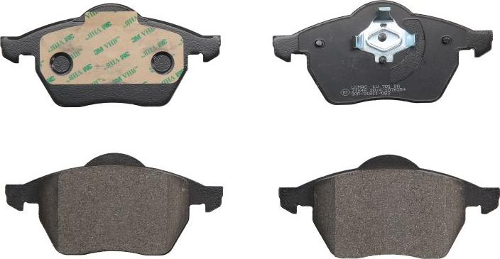 Breck 21624 00 701 00 - Brake Pad Set, disc brake car-mod.net