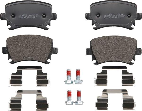 Breck 23914 00 704 10 - Brake Pad Set, disc brake car-mod.net