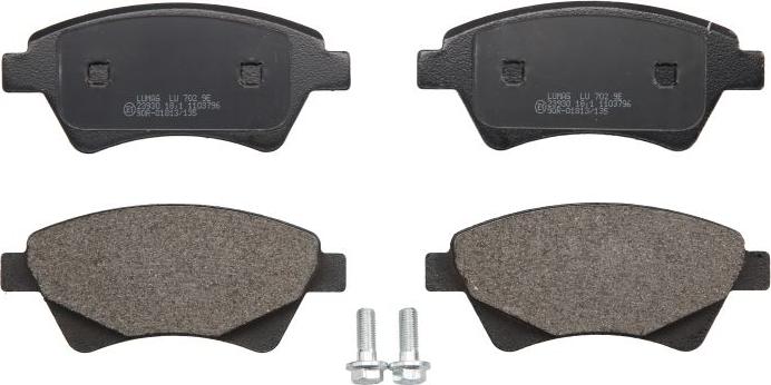 Breck 23930 00 702 00 - Brake Pad Set, disc brake car-mod.net