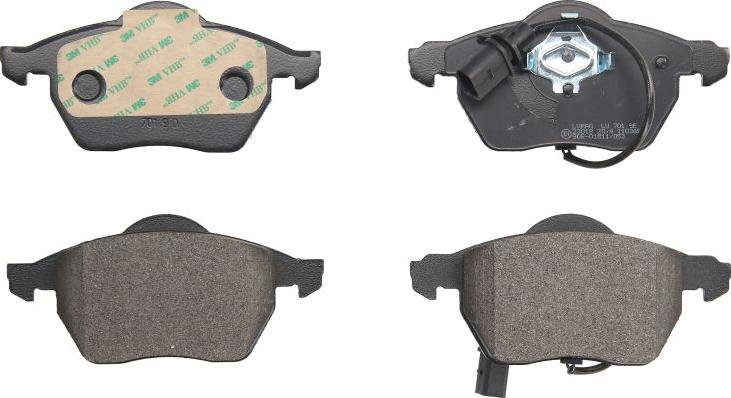 Breck 23018 00 701 10 - Brake Pad Set, disc brake car-mod.net