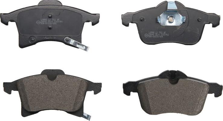 Breck 23832 00 702 10 - Brake Pad Set, disc brake car-mod.net