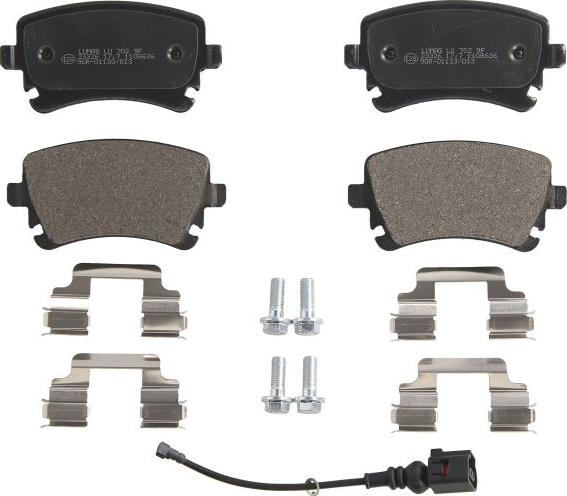 Breck 23326 00 702 10 - Brake Pad Set, disc brake car-mod.net