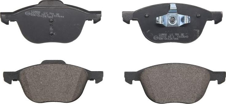 Breck 23723 00 701 00 - Brake Pad Set, disc brake car-mod.net