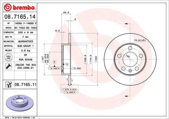 Breco BS 7553 - Brake Disc car-mod.net