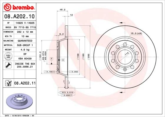 Breco BS 7715 - Brake Disc car-mod.net