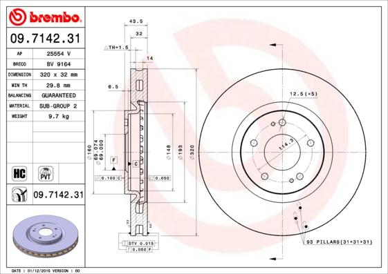Breco BV 9164 - Brake Disc car-mod.net