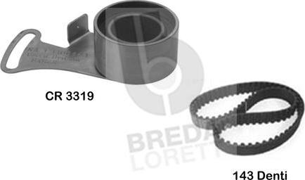 Breda Lorett KCD0411 - Timing Belt Set car-mod.net