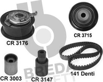 Breda Lorett KCD0581 - Timing Belt Set car-mod.net