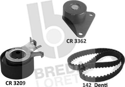 Breda Lorett KCD0671 - Timing Belt Set car-mod.net