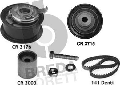 Breda Lorett KCD0050 - Timing Belt Set car-mod.net