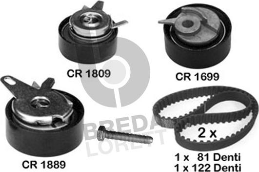 Breda Lorett KCD0066 - Timing Belt Set car-mod.net