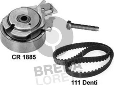 Breda Lorett KCD0019 - Timing Belt Set car-mod.net