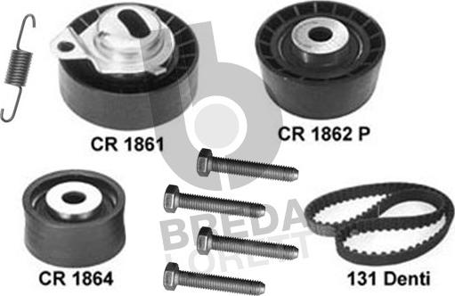 Breda Lorett KCD0015 - Timing Belt Set car-mod.net