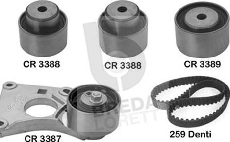 Breda Lorett KCD0035 - Timing Belt Set car-mod.net