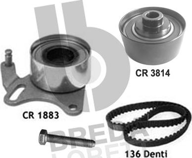 Breda Lorett KCD0024 - Timing Belt Set car-mod.net