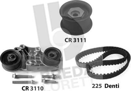 Breda Lorett KCD0370 - Timing Belt Set car-mod.net