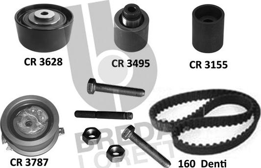 Breda Lorett KCD0791 - Timing Belt Set car-mod.net