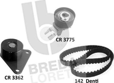 Breda Lorett KCD0764 - Timing Belt Set car-mod.net