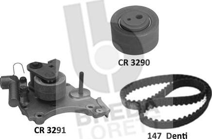 Breda Lorett KCD0763 - Timing Belt Set car-mod.net