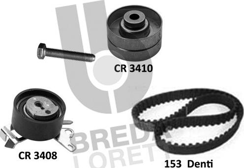 Breda Lorett KCD0788 - Timing Belt Set car-mod.net