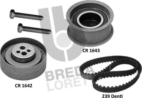 Breda Lorett KCD0728 - Timing Belt Set car-mod.net