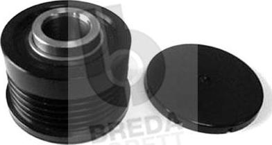 Breda Lorett RLA3485 - Pulley, alternator, freewheel clutch car-mod.net