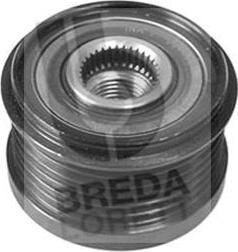 Breda Lorett RLA3698 - Pulley, alternator, freewheel clutch car-mod.net