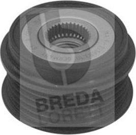 Breda Lorett RLA3143 - Pulley, alternator, freewheel clutch car-mod.net