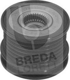 Breda Lorett RLA3161 - Pulley, alternator, freewheel clutch car-mod.net