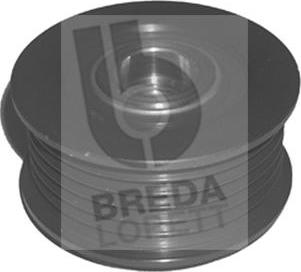 Breda Lorett RLA3806 - Pulley, alternator, freewheel clutch car-mod.net