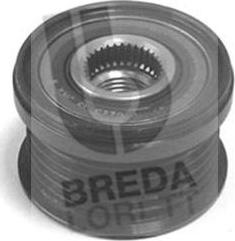 Breda Lorett RLA3714 - Pulley, alternator, freewheel clutch car-mod.net