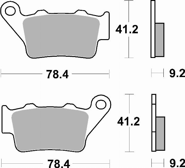 Brembo 07BB02CC - Brake Pad Set, disc brake car-mod.net
