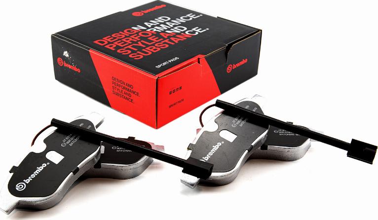 Brembo 07.B314.40 - High Performance Brake Pad Set car-mod.net