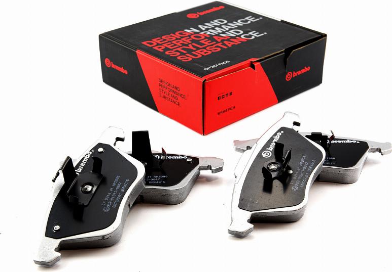 Brembo 07.B314.41 - High Performance Brake Pad Set car-mod.net