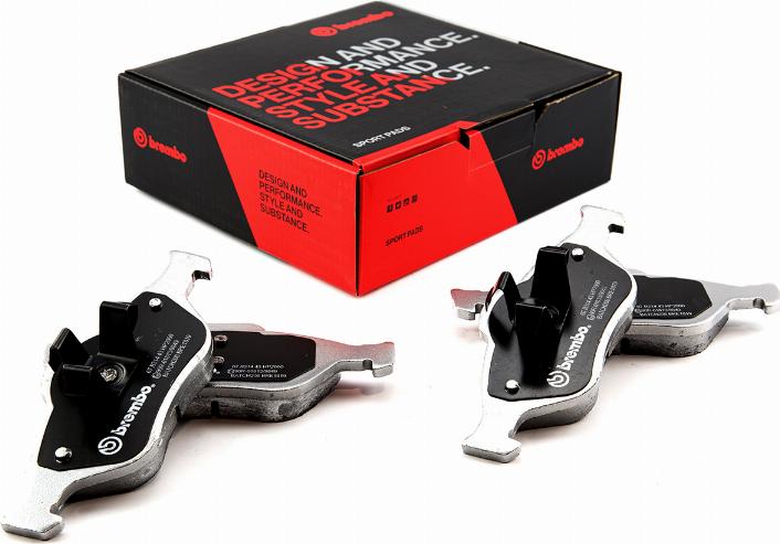 Brembo 07.B314.43 - High Performance Brake Pad Set car-mod.net