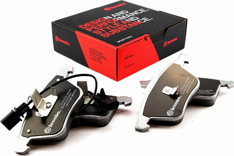 Brembo 07.B314.55 - High Performance Brake Pad Set car-mod.net