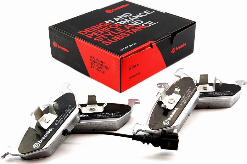 Brembo 07.B314.53 - High Performance Brake Pad Set car-mod.net
