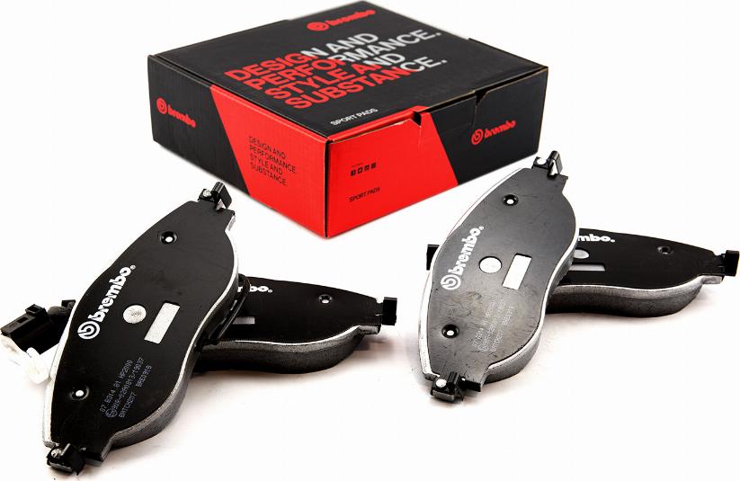 Brembo 07.B314.81 - High Performance Brake Pad Set car-mod.net
