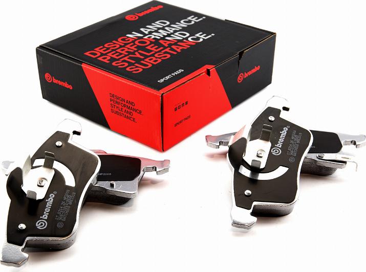 Brembo 07.B314.26 - High Performance Brake Pad Set car-mod.net