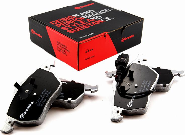 Brembo 07.B314.27 - High Performance Brake Pad Set car-mod.net